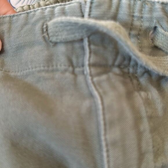 J. Crew | Tie-Waist Camp Pant in Pale Cypress Olive Green | MT Medium Tall - Picture 6 of 8